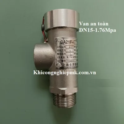 Van an toàn chịu lạnh DN15-1.76Mpa